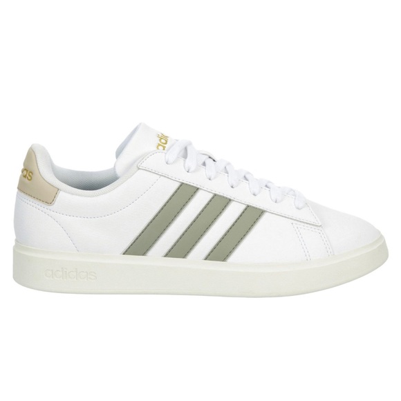 adidas Other - Adidas Grand Court 2.0 Cloudfoam Sage 3 Stripe Men's Casual Shoes Sneakers